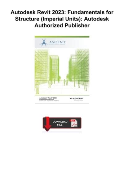 Autodesk Revit Fundamentals For Structure Imperial Units Autodesk