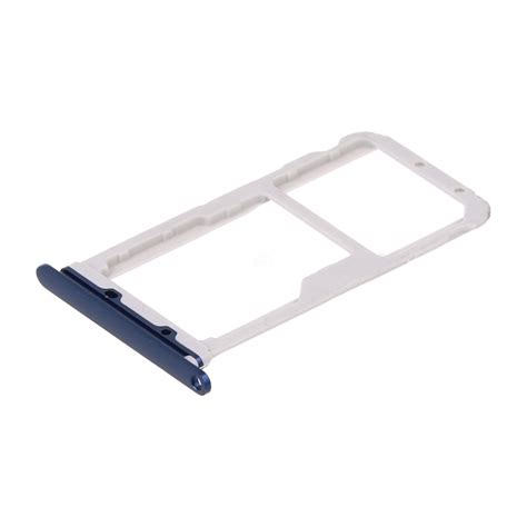 Rack Tiroir Carte Sim Et Sd Bleu Pour Huawei Honor Remplacer Suite