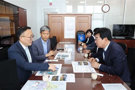 김성 장흥군수 국비 유치 중앙부처 방문 광주매일신문