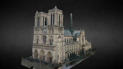 Notre Dame De Paris A 3d Model Collection By Thomas Flynn