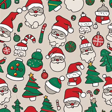 Premium AI Image Christmas Wall Papers