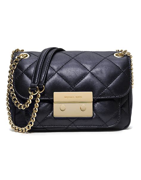 Lyst Michael Michael Kors Sloan Small Quilted Leather Shoulder Bag In