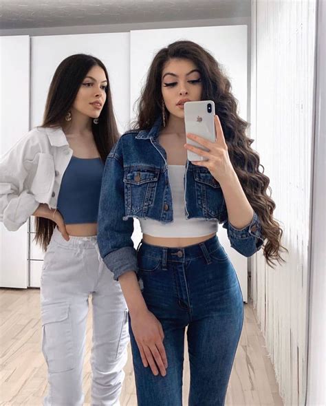 Gülcan And Sahinur Twins On Instagram “i Love Fashion This Twin What Is Your Favorite