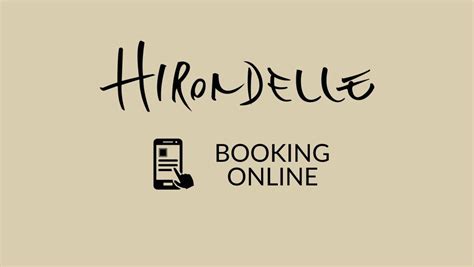 Utilizzo Del Sistema Di Booking Online Hirondelle