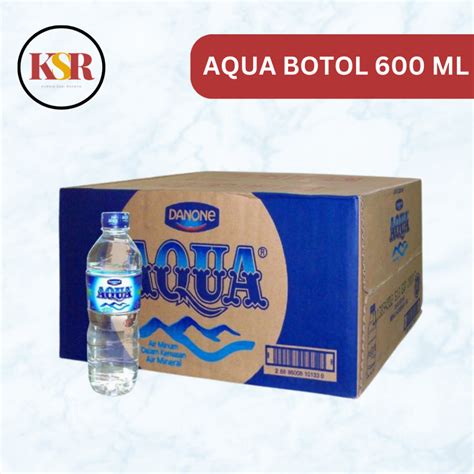 Jual Ksr Aqua Botol 600ml Dus 24 X 600ml Khusus Bandung