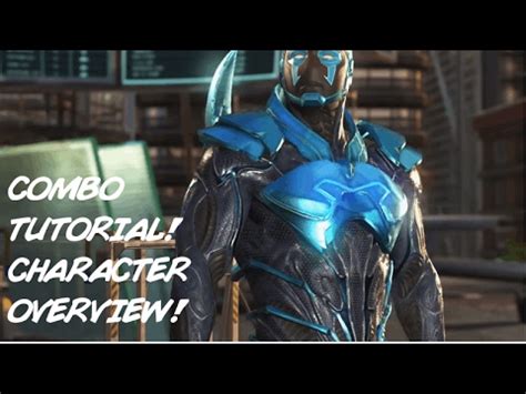 Injustice 2 Tutorial Blue Beetle Combo Guide And Strategy Beta YouTube