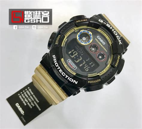 G Shock 潮流數位電子錶 黑金 Gd 120cs 1 驚嚇客