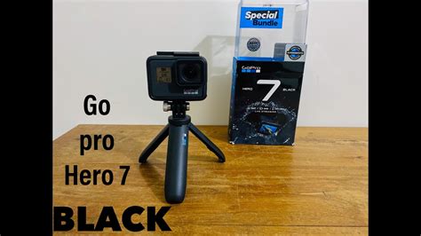 Go Pro Hero 7 Black Unboxing And First Impressions Youtube