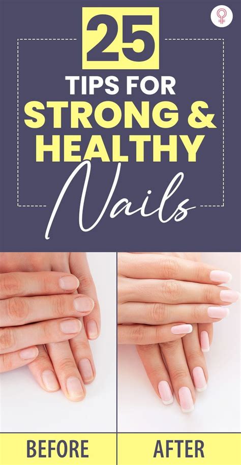 25 Easy And Natural Nail Care Tips And Tricks To Try At Home Artofit