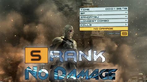 Metal Gear Ray No Damage S Rank Revengeance Difficulty Youtube