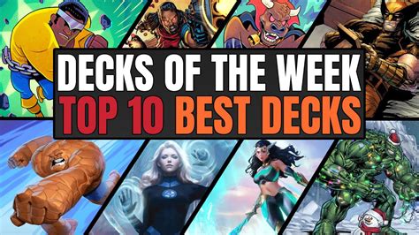 Top 10 Best Decks In Marvel Snap Infinite Decks Weekly Marvel Snap