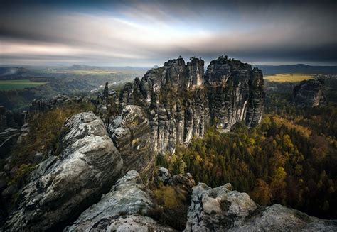 Elbe Sandstone Mountains Map - Central Europe - Mapcarta