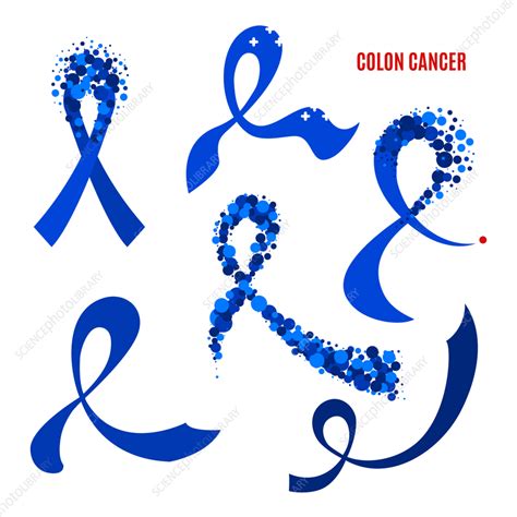 Colon Cancer Ribbon SVG Bundle 25 Designs Colon Cancer Clipart SVG