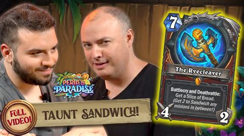 New Hunter And Warrior Decks Ft Rarran And Day9 Pairs In Paradise