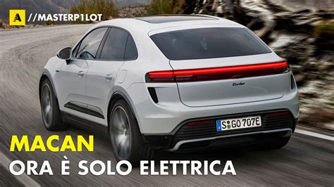 Nuova Porsche MACAN Dal 2024 Solo ELETTRICA Interni Design