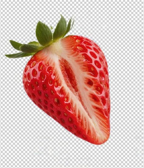 Premium PSD Strawberry Isolated On Transparent Background Psd