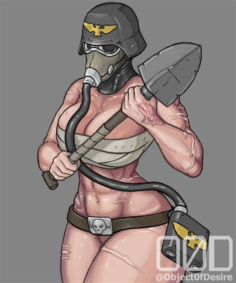 Rule 34 1girls 2022 2d 2d Artwork Abs Army Helmet Astra Militarum Barely Clothed Belt Belt