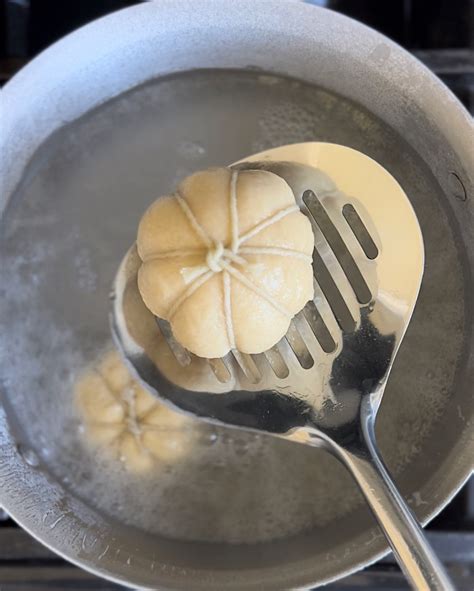 Pumpkin Shaped Pretzel Rolls That Bread Lady