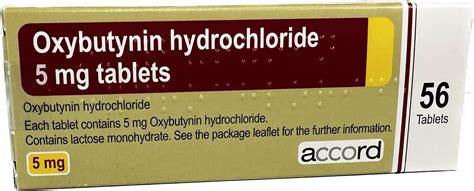 Oxybutynin Immediate Release Tablets The Care Pharmacy