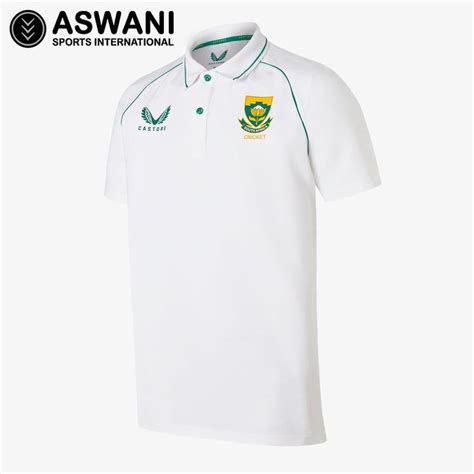 2022 Official Castore South Africa Cricket Test Match Jersey Shirt