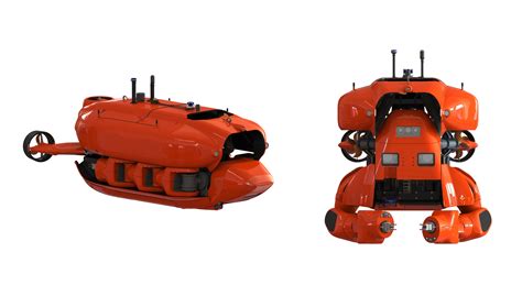 Voici Aquanaut Le Robot Transformer Sous Marin