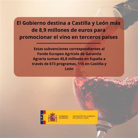 El Gobierno destina a Castilla y León más de 8 9 millones de euros para