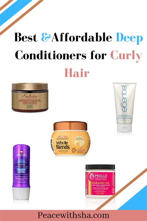 Best Deep Conditioners For Curly And Textured Hair Peace With Sha