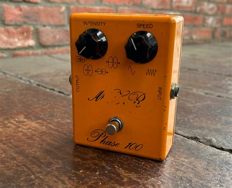 Mxr Phase 100 Script 1974 1975 Moze Guitars