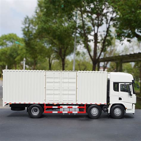 Original Factory 1 24 Shaanxi Delong X6000 White Diecast Container Tru