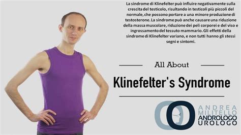 La Sindrome Di Klinefelter Andrologia Militello