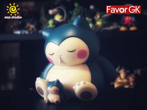 Snorlax Pokemon Resin Statue Sun Studios In Stock