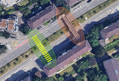 Rückbau Fussgängerbrücke Winterthurerstrasse Einhausung Schwamendingen