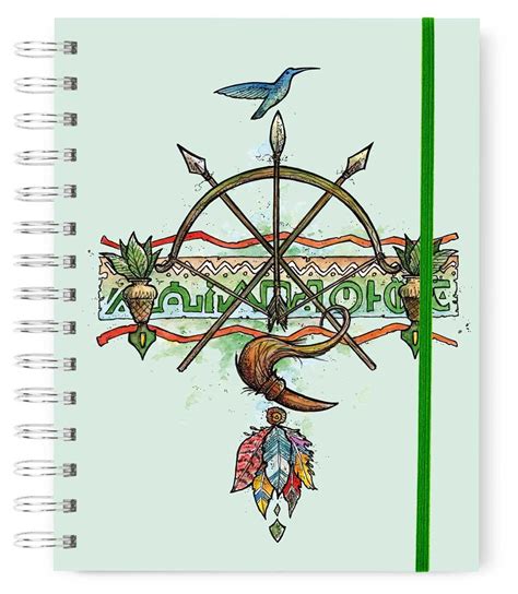 Comprar Agenda Caderno A5 Simbolo de Oxóssi Sereya Camisetas de