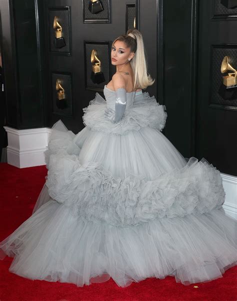 Ariana Grande - attends the 62nd Annual GRAMMY Awards Grammy Outfits, Grammy Dresses, Gala ...