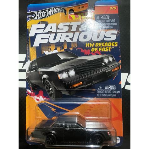 Hot Wheels Buick Grand National Fast And Furious 2024 Shopee Philippines