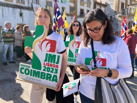 Coimbra S Mbolos Da Jmj Chegam Cidade Dos Estudantes Ardina