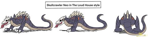 Skull Crawler Neo In The Loud House Style By Lordshrekzilla20 On Deviantart