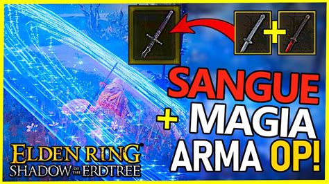 ELDEN RING DLC A NOVA ARMA MAIS APELONA KATANA MÁGICA QUE DÁ