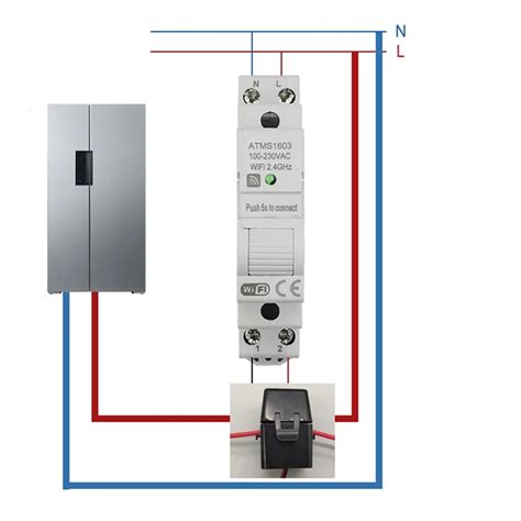 Atms Medidor De Energ A Monof Sico Con Control Remoto Inteligente