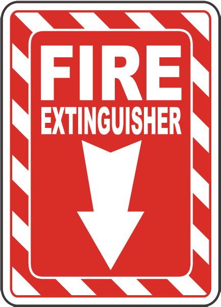 Fire Extinguisher Sign - Get 10% Off Now