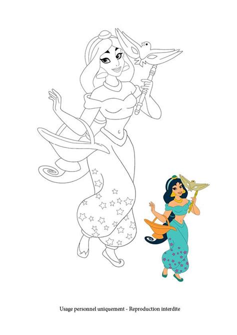 Coloriage Jasmine Imprimer Princess Coloring Princess Coloring Pages