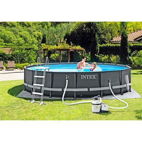 Intex Frame Pool Set Ultra Rondo Xtr