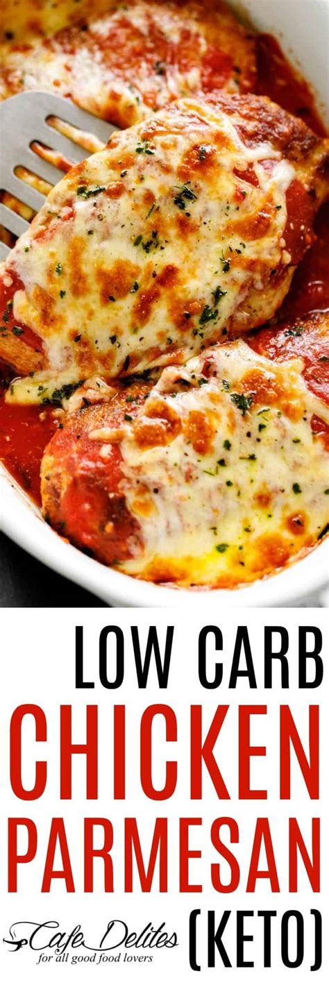 Low Carb Chicken Parmesan Keto Cafe Delites