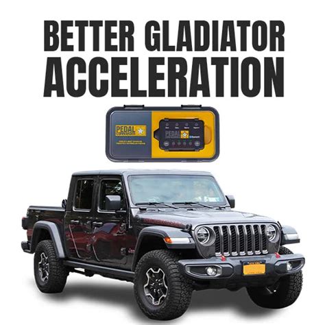 Pedal Commander Throttle Response Controller For Jeep Gladiator