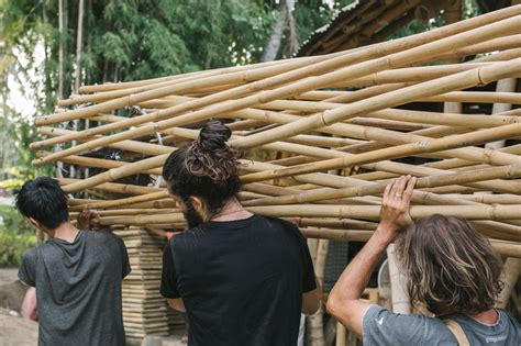 Retractable Yurt Bambu Tali Ujung Tommaso Riva Green Village Bali