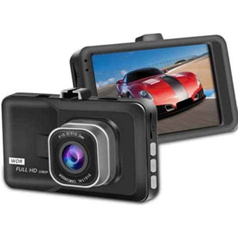 Caméra De Tableau De Bord Pour Voitures 1080P Fhd Dvr Dash Cams Écran