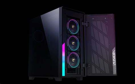 Gigabyte Aorus C500 Glass Mid Tower Gaming Case Launched