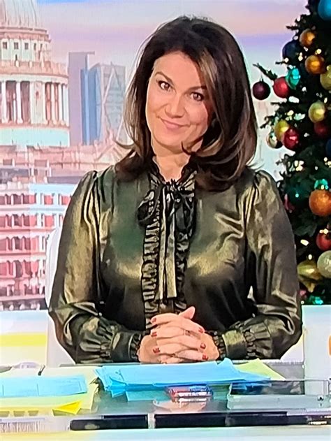 Pin By Roger Meyrick On Susanna Reid Satin Blouses Susannah Reid