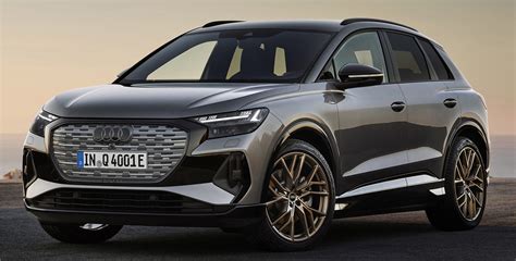 The New Audi Q4 E Tron Fully Electric Suv Official Images And Info