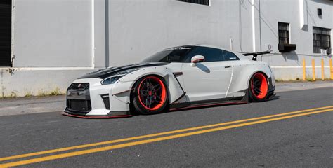 Rocket Bunny Widebody Nissan Gt R Sv4 Deep Concave Fs Strasse Wheels